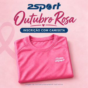 Inscrição 2Sport Outubro Rosa — Com camiseta